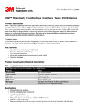 3M 8926 1.5W/mK Adhésif Thermique