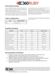 EC360® RUBY 13.4W/mK Pâte Thermique